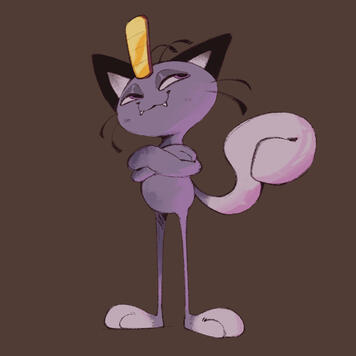 Meowth Sticker
